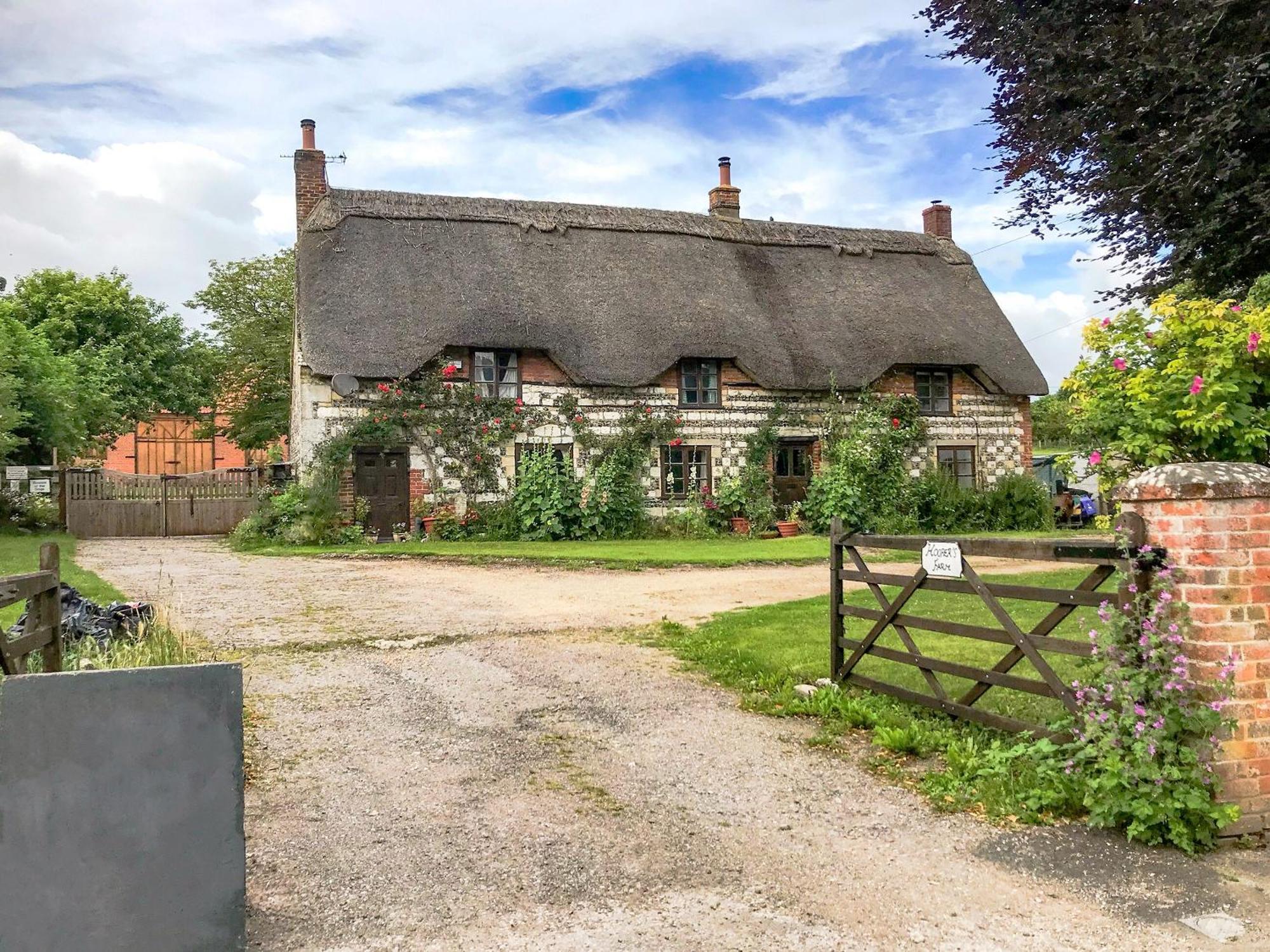 Hoopers Farmhouse Tilshead Kültér fotó